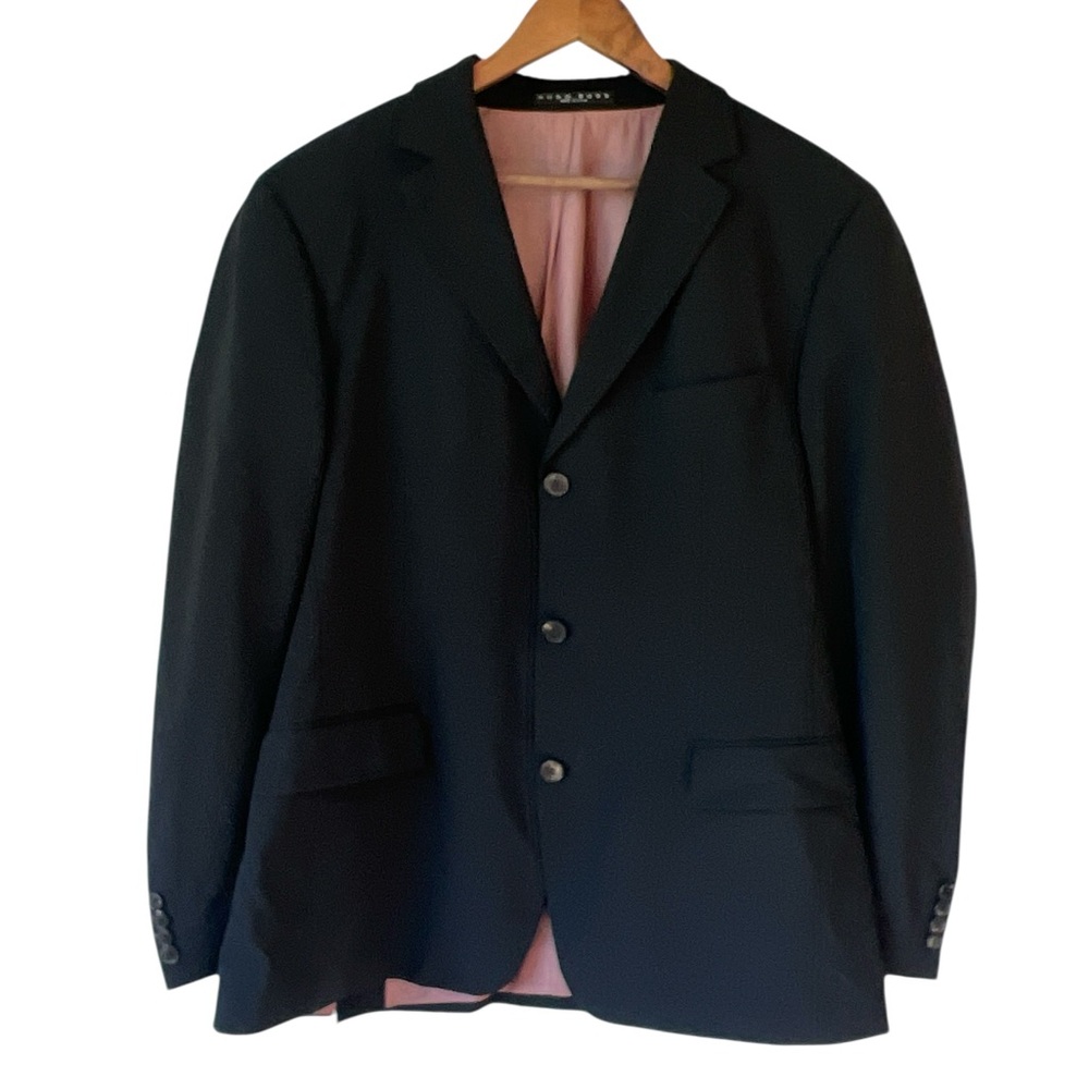 Boss Hugo Boss Wool Blend Men’s Blazer Size 42R in Black